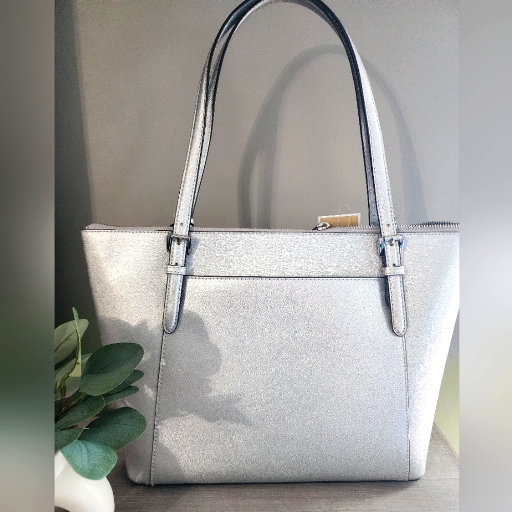 Michael Kors Ciara Large Leather Tote Bag Purse NWT - Picture 6 of 10